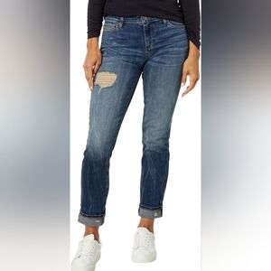 Kut from the Kloth Blue Catherine Boyfriend Women Jeans, Size 8 (34x30)